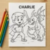 Personalized Coloring Book