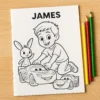 Personalized Coloring Book