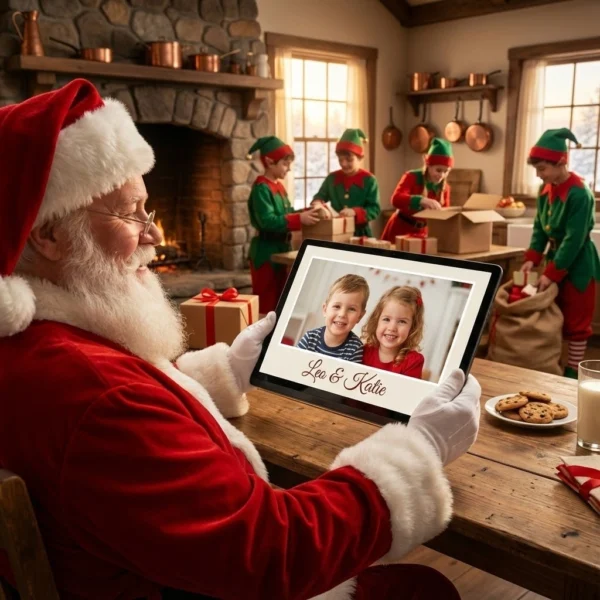 santa tablet