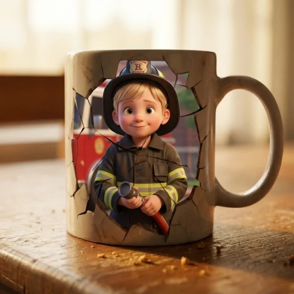 firefighter mug